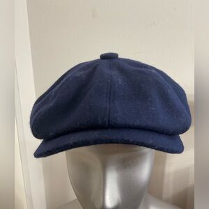 Capas Wool Blend  Classic Big Apple Newsboy Hat Cap Men Size Medium